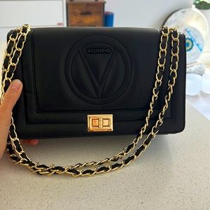 Valentino by Mario Valentino Alice Leather Shoulder Bag
